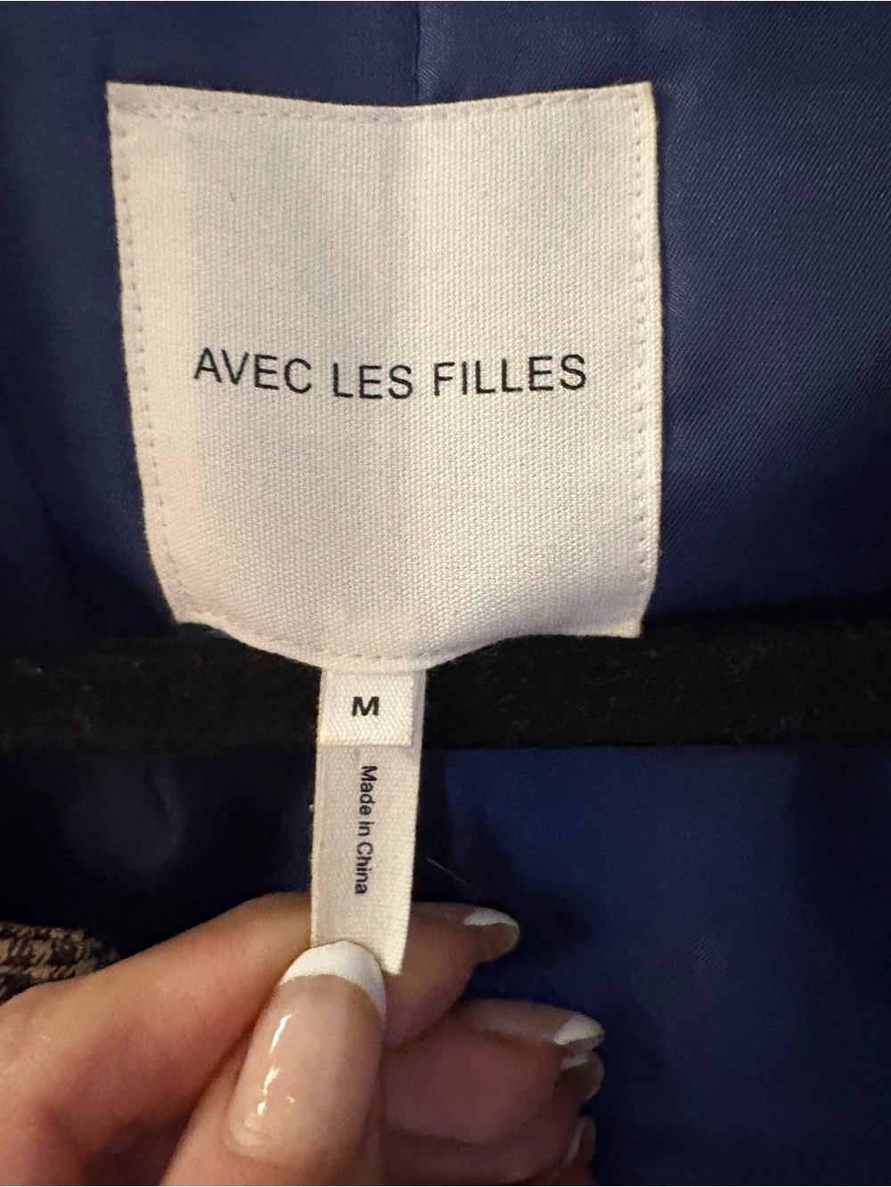 Avec Les Filles Embroidered LOVE Bomber Jacket - Size M - SOLD OUT - Picture 9 of 11